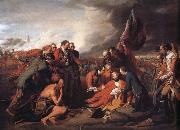 Benjamin West The Death of General Wolfe USA oil painting artist